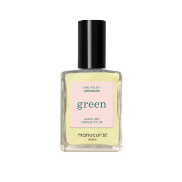Manucurist Vernis GREEN Lemon - 9 Free, Vegan & Bio-Sourcé