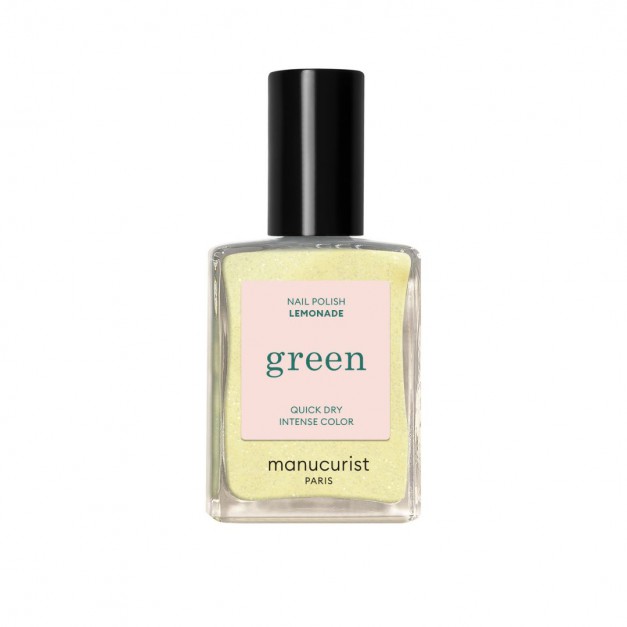 Manucurist Vernis GREEN Lemon - 9 Free, Vegan & Bio-Sourcé