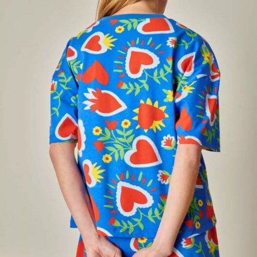 Pyjama Coton Bio - Sacré Coeur - We Are Jolies Pyjama Coton Bio - Sacré Coeur - We Are Jolies