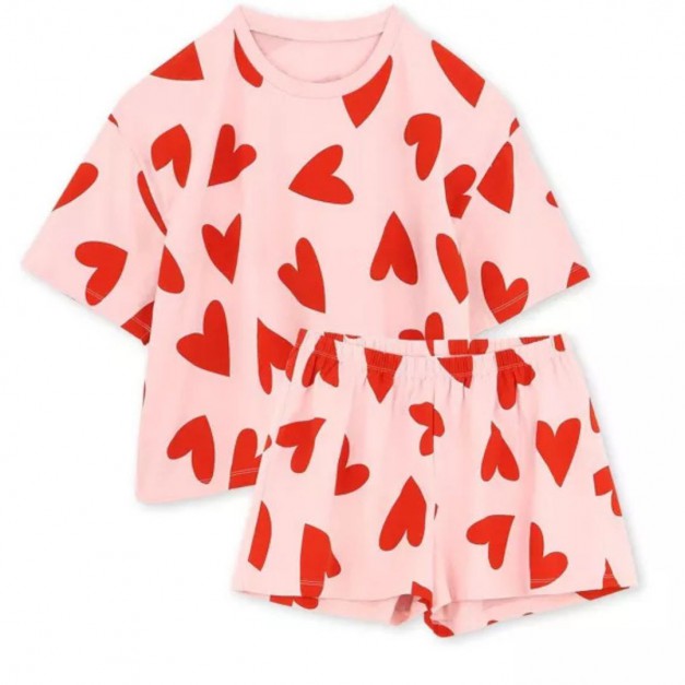 Pyjama Coton Bio - Mi Amor Rose - We Are Jolies