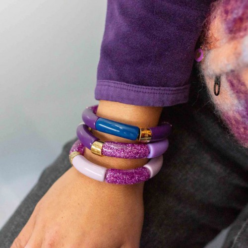Bracelet Violeta Parabaya – Bijou Coloré et Élégant Bracelet Violeta Parabaya – Bijou Coloré et Élégant