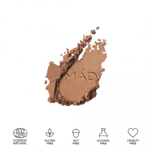 Madara - Bronzer Minéral Heat 1 au fini soyeux et naturel Madara - Bronzer Minéral Heat 1 au fini soyeux et naturel