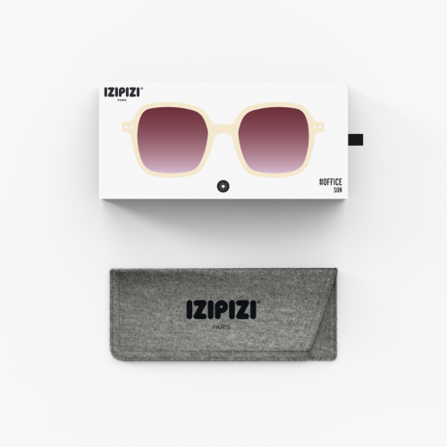 Izipizi - Lunettes solaires monture biosourcée, Office - Vintage Cream Izipizi - Lunettes solaires monture biosourcée, Office - Vintage Cream