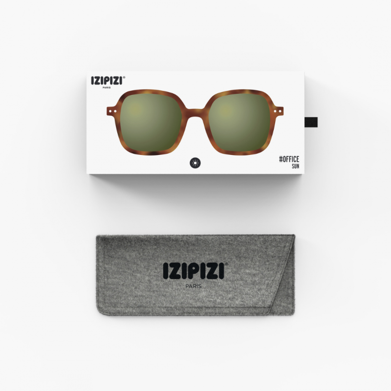 Izipizi - Lunettes solaires monture biosourcée, Office - Havane Voir la slide Izipizi - Lunettes solaires monture biosourcée, Office - Havane