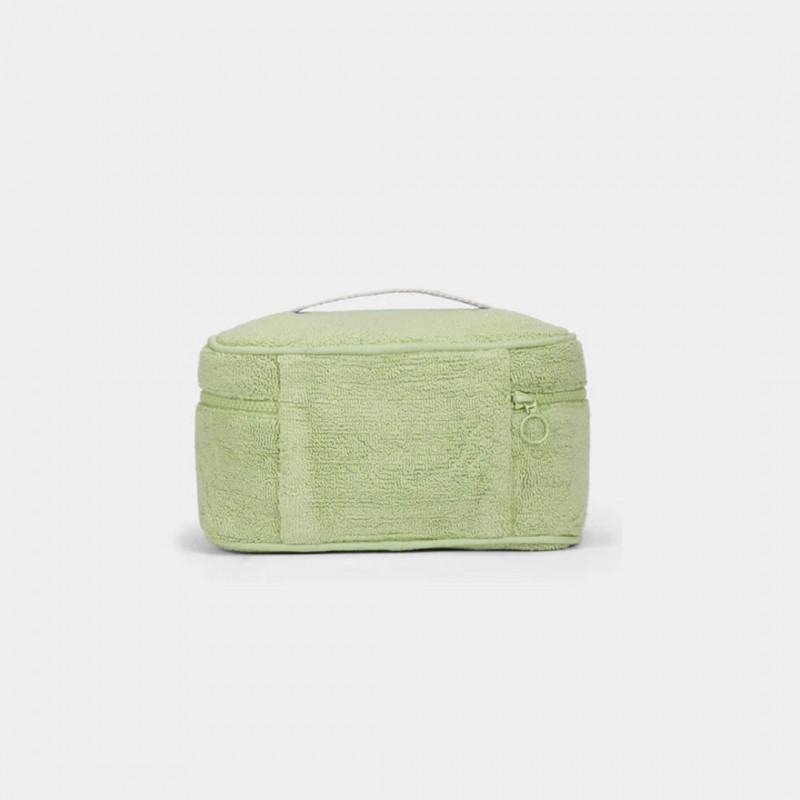 Hindbag - Vanity Gaspard Éponge Vert Amande en coton bio Voir la slide Hindbag - Vanity Gaspard Éponge Vert Amande en coton bio