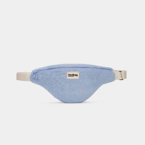 Hindbag - Sac Banane Olivia Éponge Bleu en coton bio Hindbag - Sac Banane Olivia Éponge Bleu en coton bio