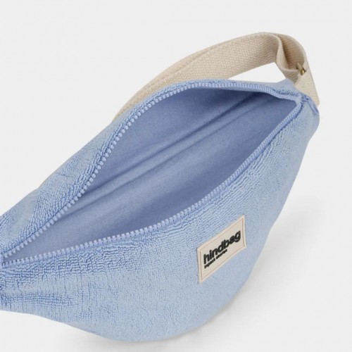 Hindbag - Sac Banane Olivia Éponge Bleu en coton bio Hindbag - Sac Banane Olivia Éponge Bleu en coton bio