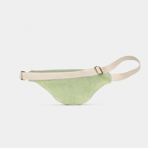 Hindbag - Sac Banane Olivia Éponge Vert Amande en coton bio Hindbag - Sac Banane Olivia Éponge Vert Amande en coton bio