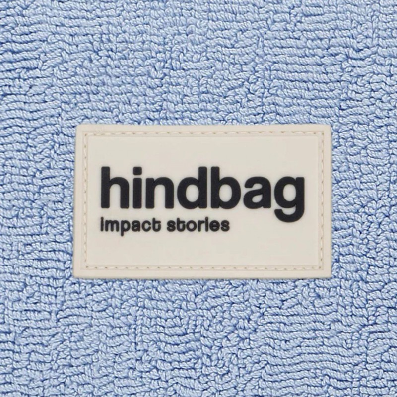 Hindbag - Trousse Léon Éponge Bleu en coton bio Voir la slide Hindbag - Trousse Léon Éponge Bleu en coton bio
