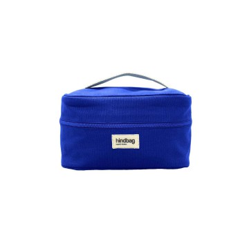 Hindbag - Vanity Gaspard Bleu Électrique en coton bio
