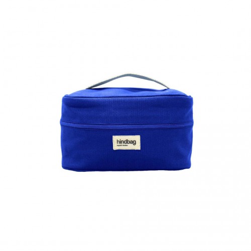 Hindbag - Vanity Gaspard Bleu Électrique en coton bio Hindbag - Vanity Gaspard Bleu Électrique en coton bio