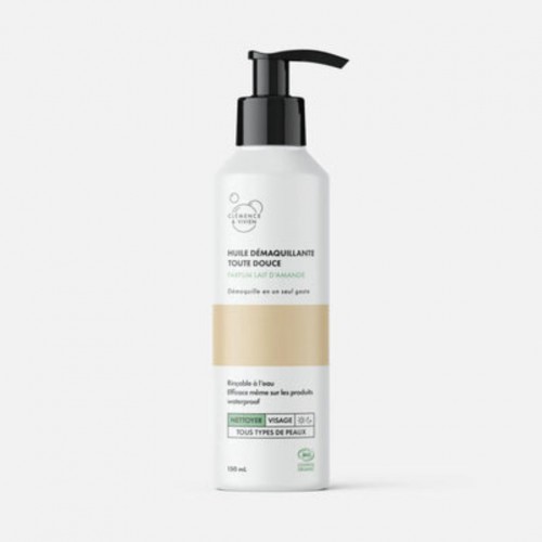 Huile Démaquillante au Lait d'Amande - 150ml Nourrissante Huile Démaquillante au Lait d'Amande - 150ml Nourrissante