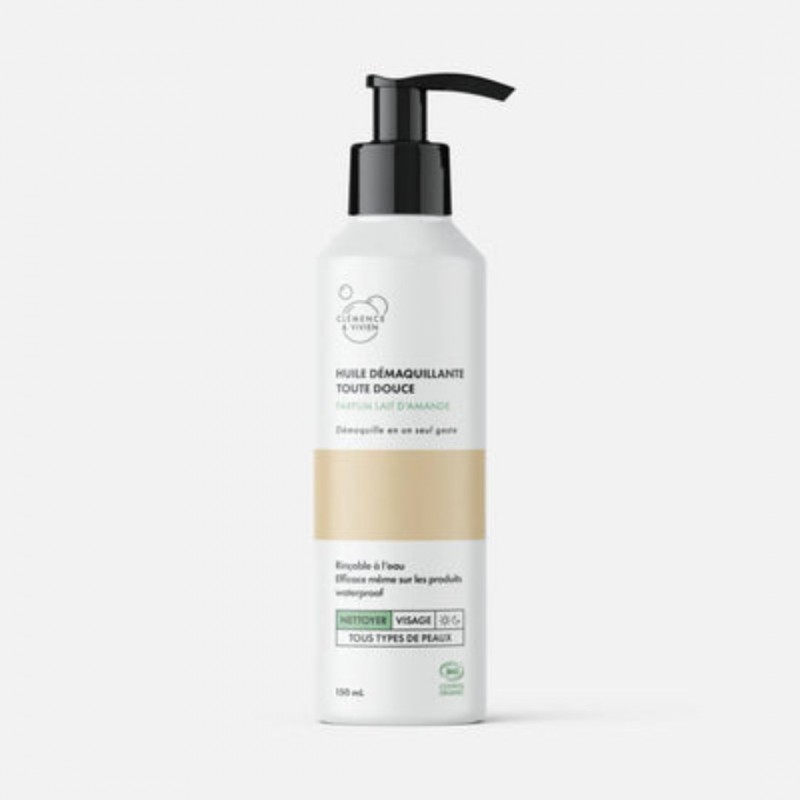 Huile Démaquillante au Lait d'Amande - 150ml Nourrissante Voir la slide Huile Démaquillante au Lait d'Amande - 150ml Nourrissante