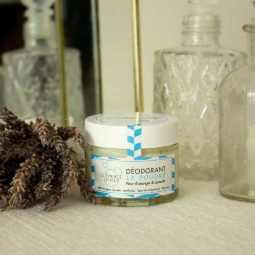 Déodorant naturel Le Poudré – Clémence & Vivien 50g Déodorant naturel Le Poudré – Clémence & Vivien 50g