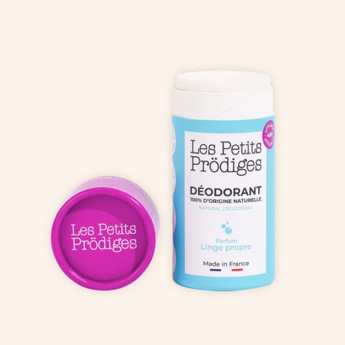 Déodorant naturel linge propre - Les Petits Prödiges sans aluminium Déodorant naturel linge propre - Les Petits Prödiges sans aluminium