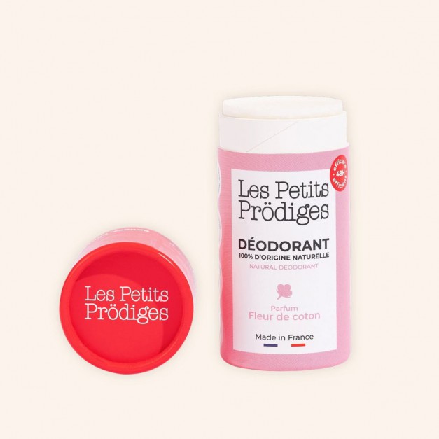 Déodorant naturel fleur de coton - Les Petits Prödiges sans aluminium