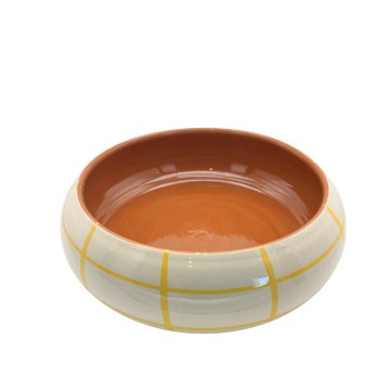 Plat à salade céramique vert d’eau - A Loja de Ceramica
