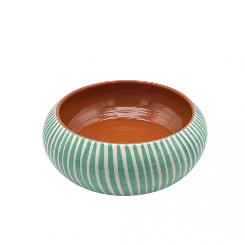 Plat à salade céramique vert d’eau - A Loja de Ceramica Plat à salade céramique vert d’eau - A Loja de Ceramica