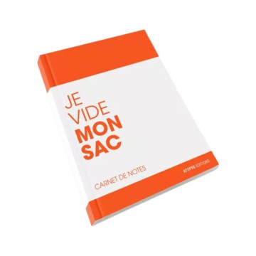 Carnet Atypyk - Je refais le monde - 128 pages non lignées, format 10 x 14 cm