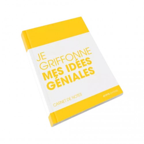 Carnet de notes non ligné Atypyk - J'élabore mon prochain grand voyage - 128 pages, format 10x14 cm