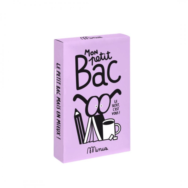 Jeu Mon Petit Bac - Minus Editions Voir la slide Jeu Mon Petit Bac - Minus Editions