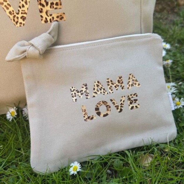 Pochette Mama Love – Idée cadeau maman tendre et stylée