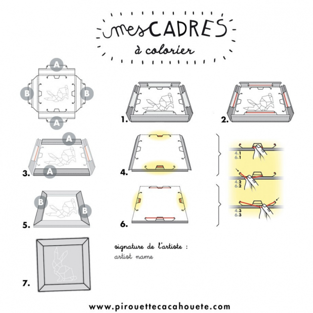 Pirouette Cacahouète Kit créatif Pirates à colorier