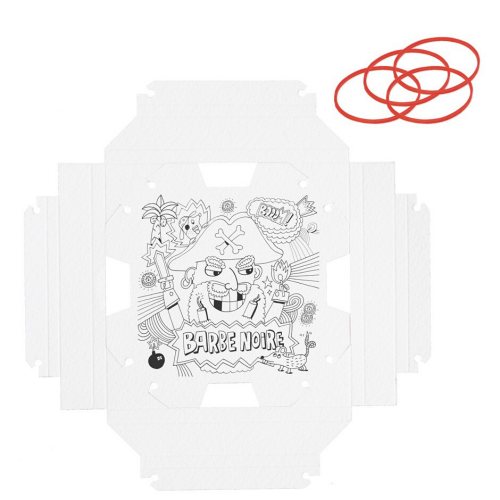 Pirouette Cacahouète Kit créatif Pirates à colorier Pirouette Cacahouète Kit créatif Pirates à colorier