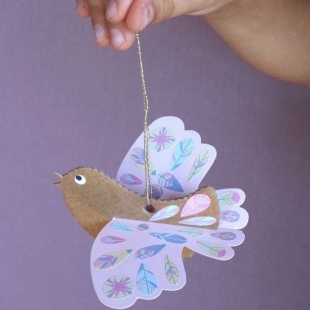 Pirouette Cacahouète Kit créatif Mes oiseaux poétiques