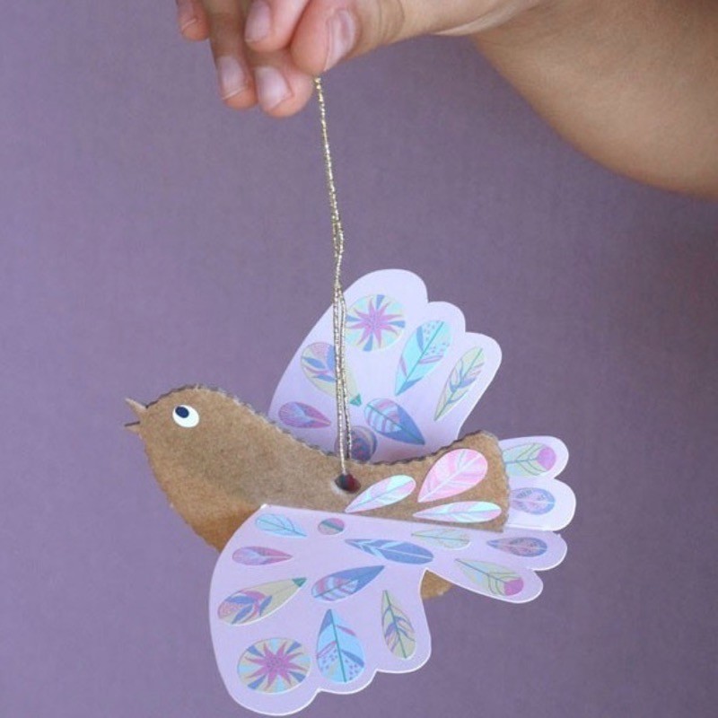 Pirouette Cacahouète Kit créatif Mes oiseaux poétiques Voir la slide Pirouette Cacahouète Kit créatif Mes oiseaux poétiques