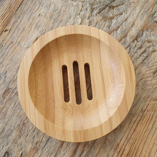 Croll & Denecke - Porte-savon en bambou, rond Croll & Denecke - Porte-savon en bambou, rond