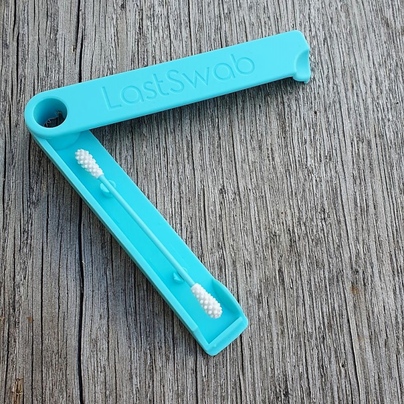 Voir la slide Coton-tige réutilisable LastSwab Basic turquoise
