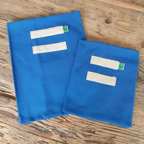 Vlop protège cahier en tissu bleu Vlop protège cahier en tissu bleu