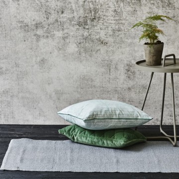 Tapis en plastique recyclé gris Rug Solid