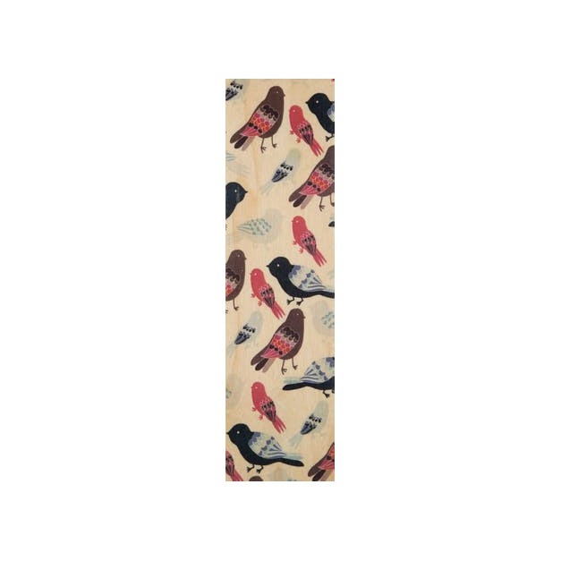 Woodhi marque-page en bois Natural Birds