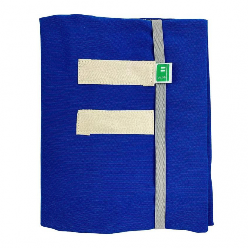 Vlop protège cahier en tissu bleu Vlop protège cahier en tissu bleu