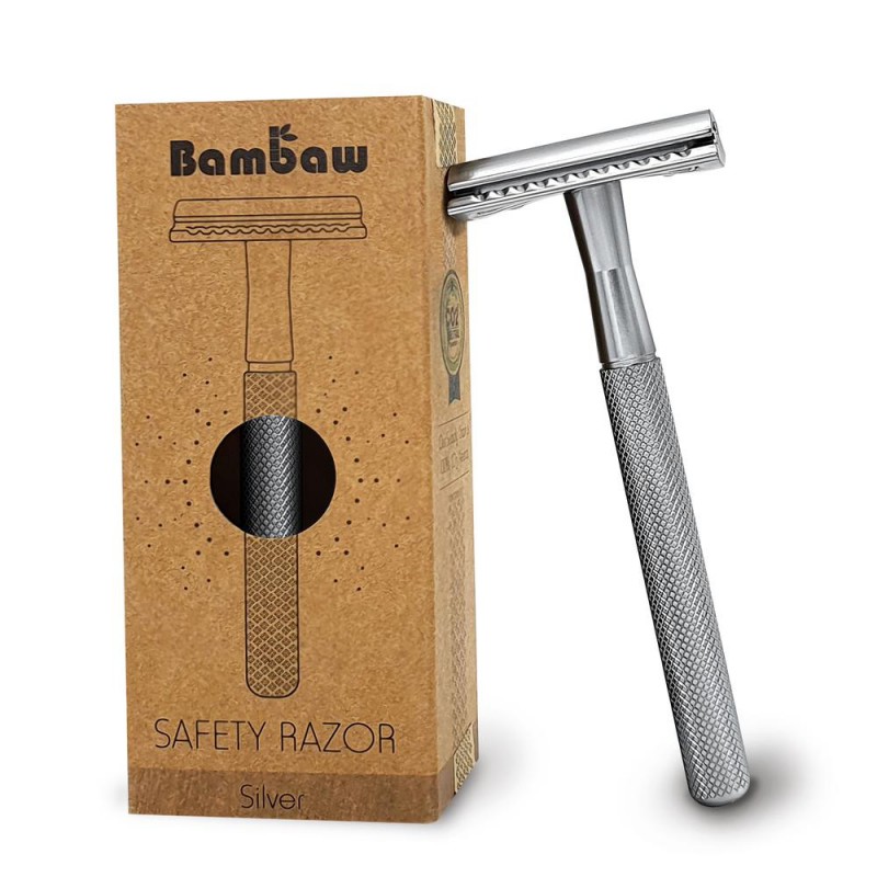 Rasoir en métal Silver Bambaw Voir la slide Rasoir en métal Silver Bambaw