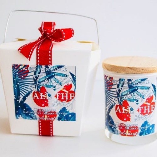 Bougie naturelle All the Jingle Way - Maison Babou Bougie naturelle All the Jingle Way - Maison Babou
