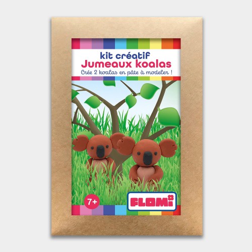 Kit pâte à modeler Koalas - Flomi Kit pâte à modeler Koalas - Flomi
