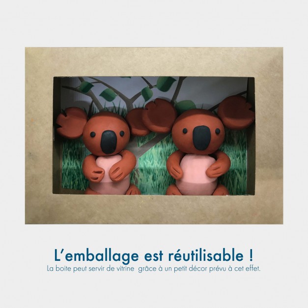Kit pâte à modeler Koalas - Flomi