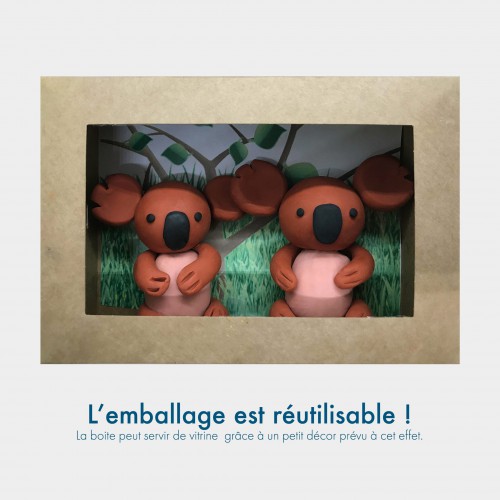 Kit pâte à modeler Koalas - Flomi Kit pâte à modeler Koalas - Flomi