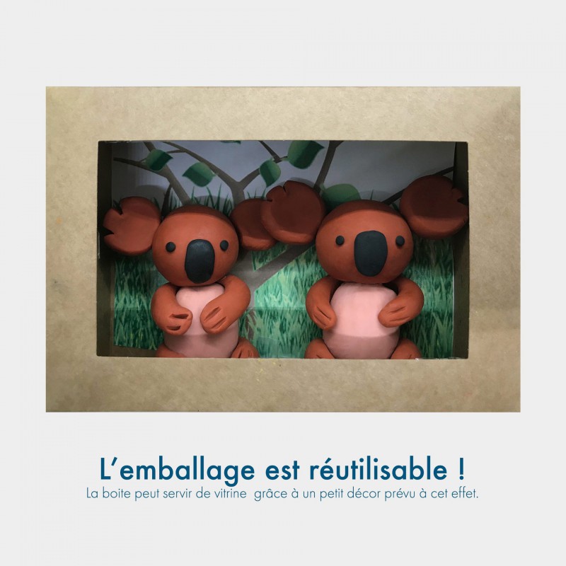 Kit pâte à modeler Koalas - Flomi Voir la slide Kit pâte à modeler Koalas - Flomi